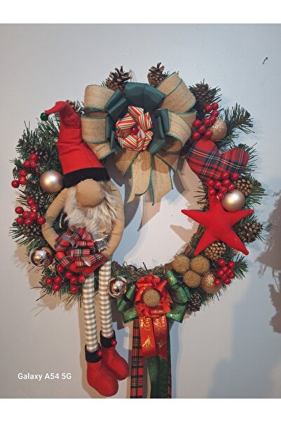 BAHARAMA Yeni yıl kapı süsü ,Christmas,Noel kapı süsü