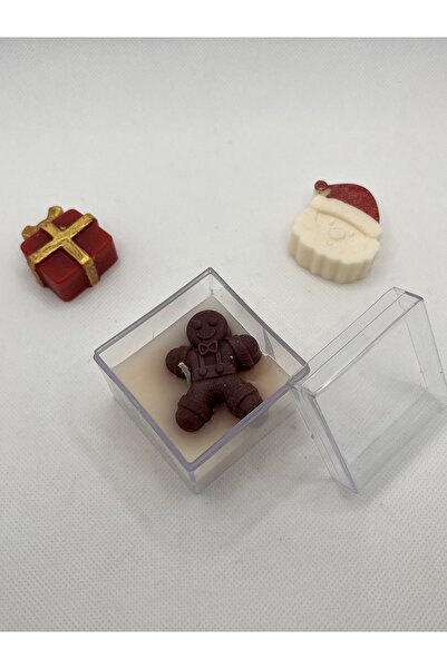 Verda Desing Yılbaşı Hediyesi Beyaz Kutuda Kurabiye Adam El Yapımı Dekoratif ...