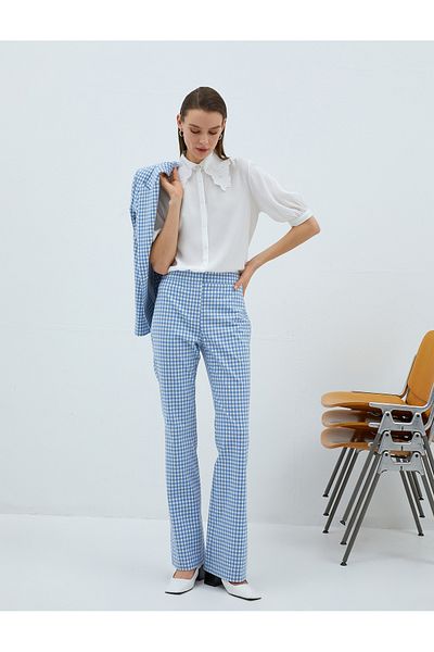 Koton Fabric Flared Trousers