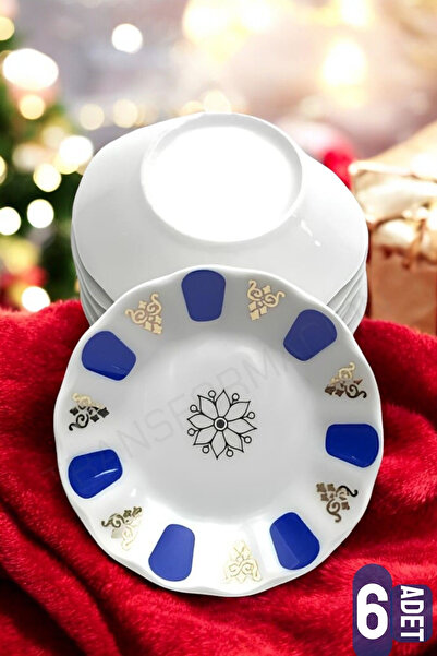 Transformacion Melamine Tea Plate 6 Pcs Traditional Turkish Tea Cup Coaster 721012