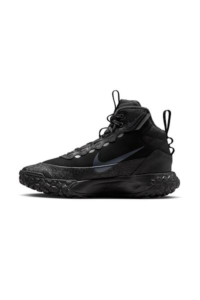 Nike Hikeda Children's Black Boots Outdoor Shoes Trekking Shoes (Size 1)