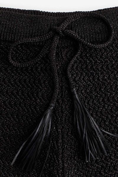 H&M Raffia-look mini shorts