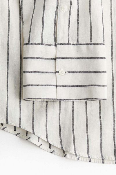 H&M Linen-blend shirt