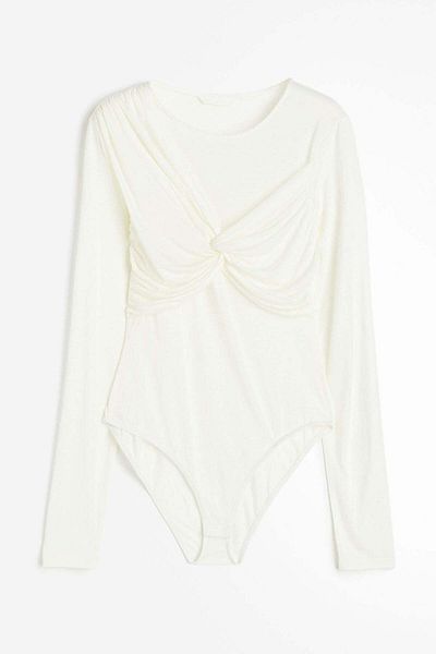 H&M Draped jersey body