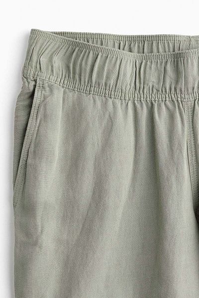 H&M MAMA Before & After linen-blend trousers