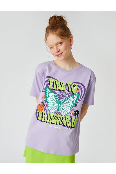 Koton Tricou imprimat cu mânecă scurtă
