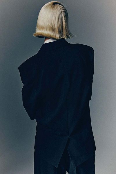 H&M Oversized tuxedo blazer