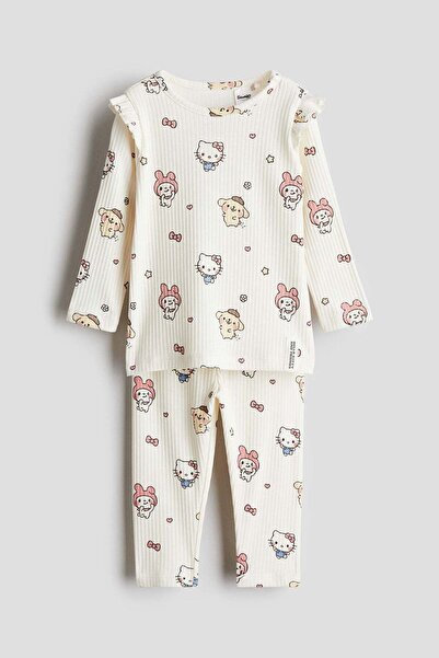 H&M Printed jersey pyjamas