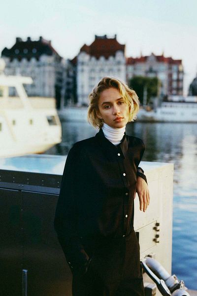 H&M Satin shirt