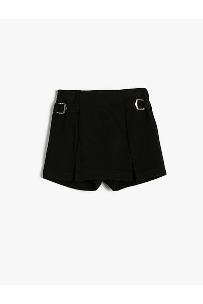 Koton Pantaloni scurți de bază cu detaliu cu cataramă și talie elastică