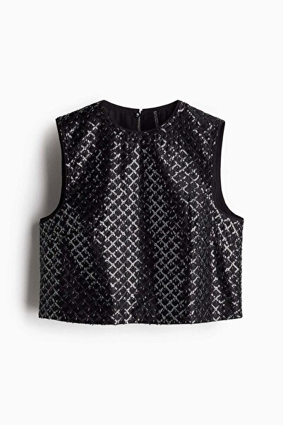 H&M Embellished vest top