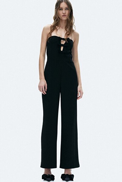 H&M Bow-front bandeau jumpsuit