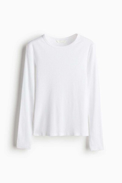 H&M Ribbed cotton top