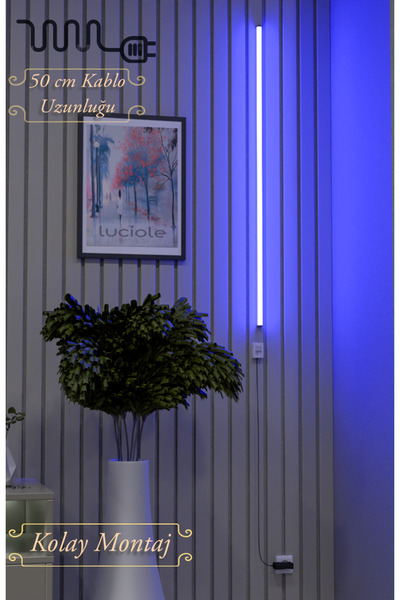 LED LEVEL High Light Remote Control Sconce Night Light - Rgb 256 Color Floor Lamp