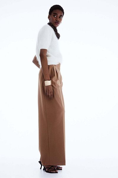 H&M Wide twill trousers