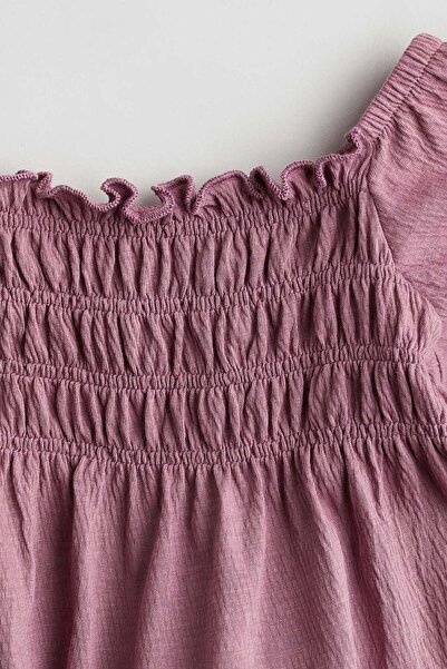 H&M Smocked blouse