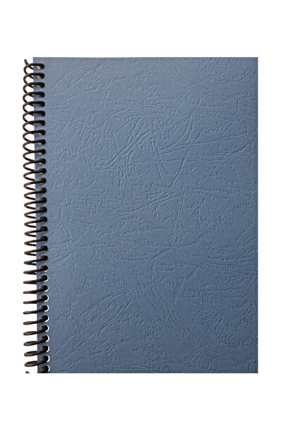 Şirin Yün A5 Spiralli Desenli Karton Kapaklı 80 Yaprak Kareli Defter 1 Adet