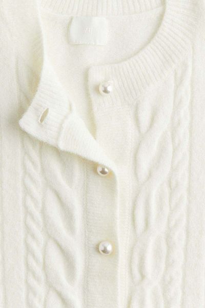 H&M Cable-knit cardigan