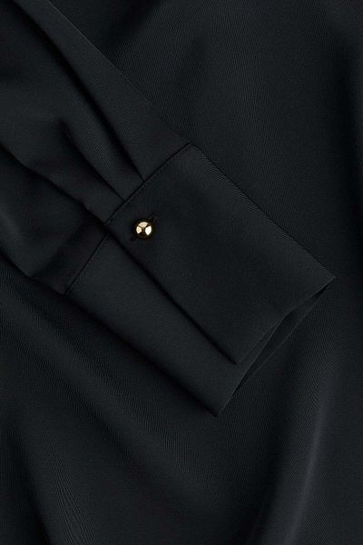 H&M Draped twill dress