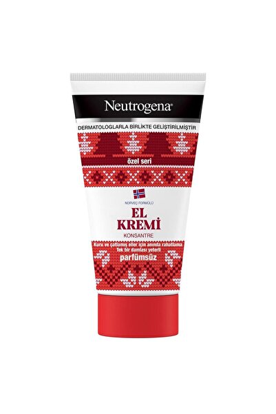 Neutrogena Parfümsüz Kuru Çatlamış Eller Için Konsantre El Kremi Özel Seri 75 ml