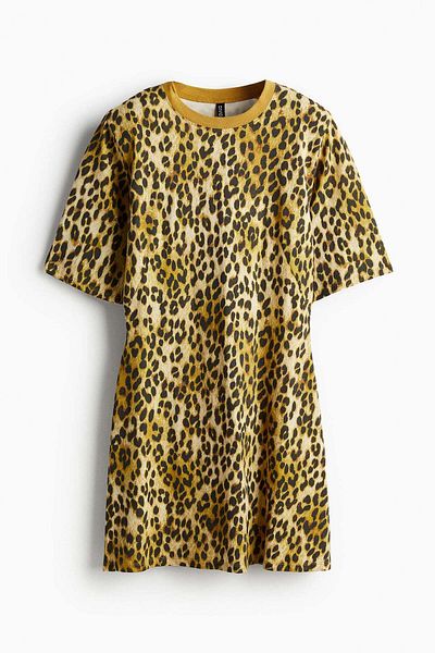 H&M Shoulder-pad T-shirt dress