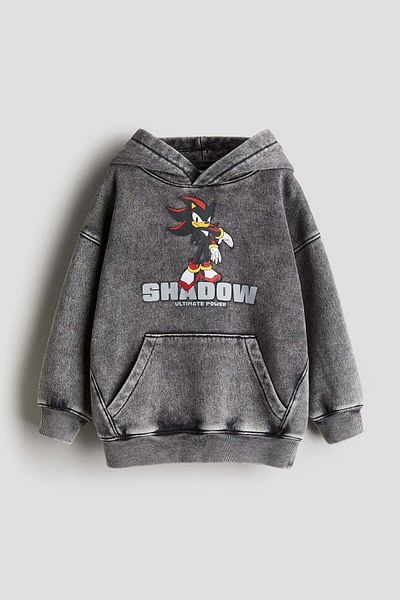 H&M Print-motif hoodie
