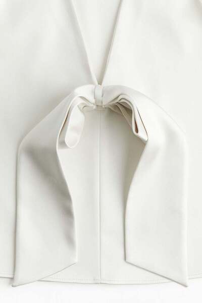 H&M Bow-back top