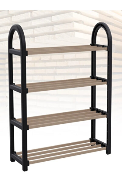 CimriKese Masif Ahşap Ayakkabılık, Kitaplık, Organizer, Çok Amaçlı Dekoratif Açık Ahşap Dolap