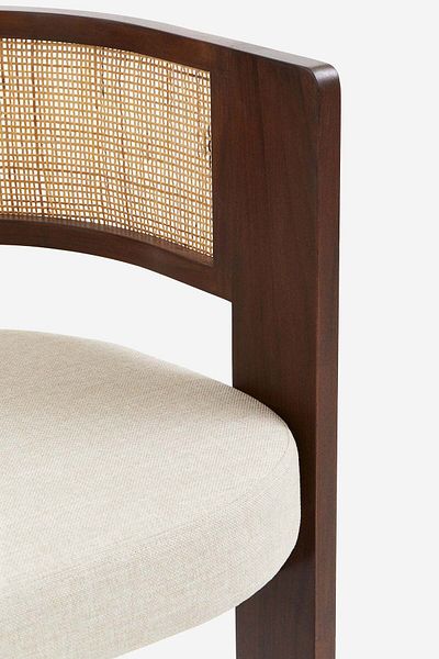 H&M Mahogany lounge chair