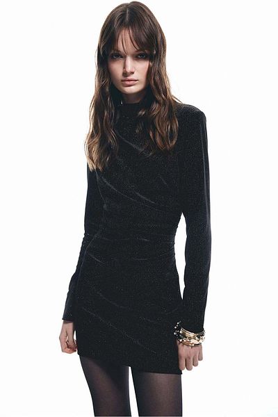 H&M Shoulder-pad mini dress