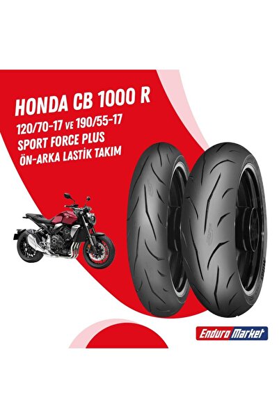 Mitas HONDA CB 1000 R SPORT FORCE + LASTİK TAKIMI 120/70-17 + 190/55-17