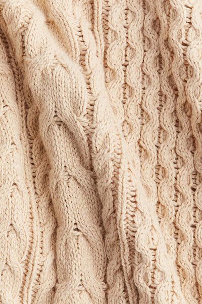 H&M Wool-blend cable-knit jumper