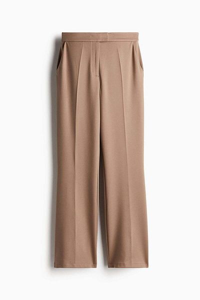 H&M Flared jersey trousers