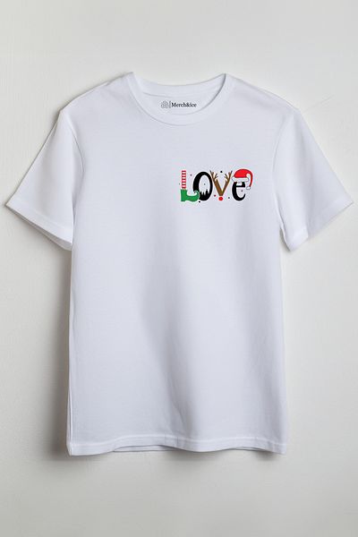 SM Satranç Medya Αγάπη Πρωτοχρονιάτικο Unisex T-Shirt