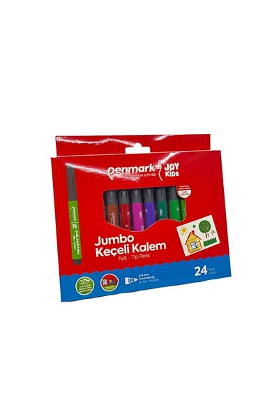 penmark Jumbo Scalloped Pen - 24 Colors Washable