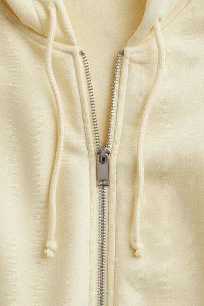 H&M Cropped zip-through hoodie
