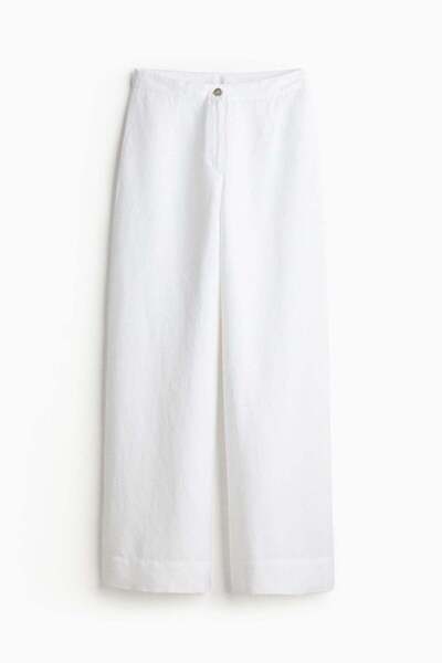 H&M Linen-blend trousers