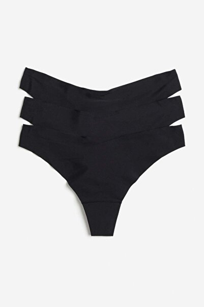 H&M 3-pack invisible thong briefs