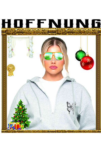 HOFFNUNG Σετ αθλητικών φόρμας Full Zip 3 Thread Butterly Hoffung Giri