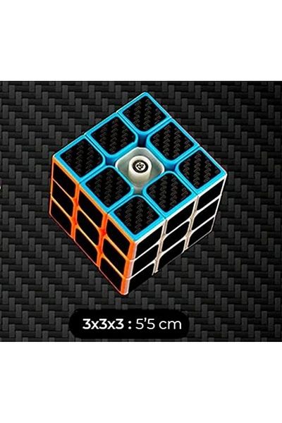 Doğan Oyuncak Dünyası Original Moyu Fiber Carbon 3X3 Cube - Moyu Speed Cube - Moyu Fiber Carbon 3X3 Intelligence Cube - Intelligence Cube -