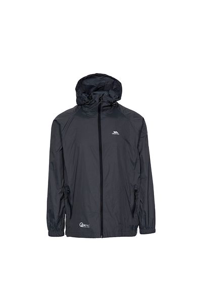 Trespass Qikpac X - Unisex Packaway Tp75 Unisex Gray Raincoat Unisex Raincoat Uajkratr0001