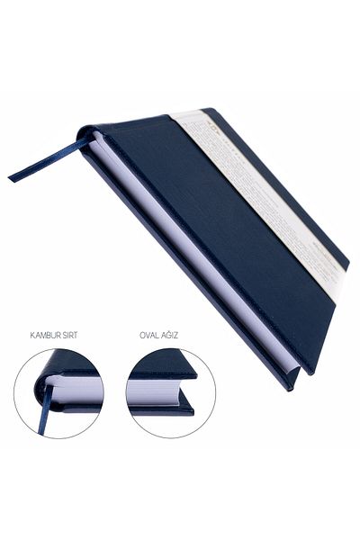 BİDEFTER Music Note Book(Without Keys) 100% Handmade, Hand Sewn, Thermo Leather Binding - Notes Sheet Attachment
