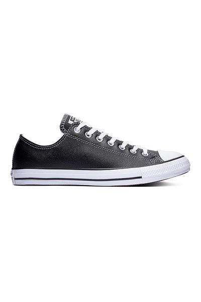 converse Chuck Taylor All Star Leder Herren Schwarz Freizeitschuhe