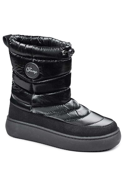Kids Club Shoes Jump 60112 - Unisex Kids Black Snow Boots