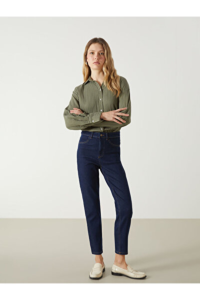 LC Waikiki Indigo Mom Fit Women's Jeans
