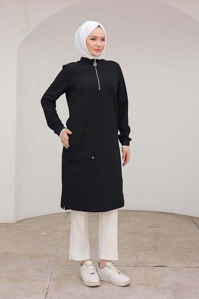 Armine TREND Ribbed Tunic with Sleeves-24Kt453