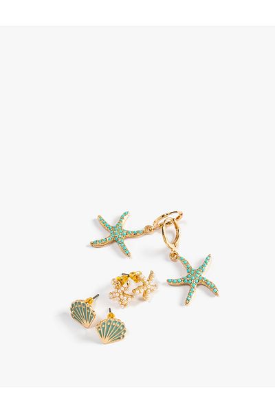 Koton Earring Set with Sea Theme