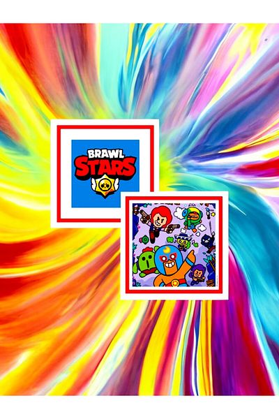 VibeHome 16 χαρτοπετσέτες με θέμα Brawl Stars - για πάρτι γενεθλίων και διασκεδαστικές εκδηλώσεις