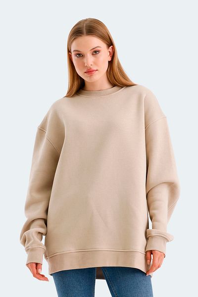 Slazenger Hanorac de damă oversize Vadim de culoare bej
