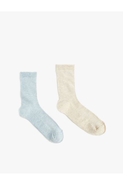 Koton Basic 2-Piece Socks Set Multicolored